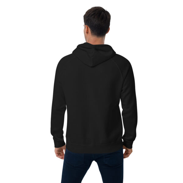 Unisex eco raglan hoodie - Image 5