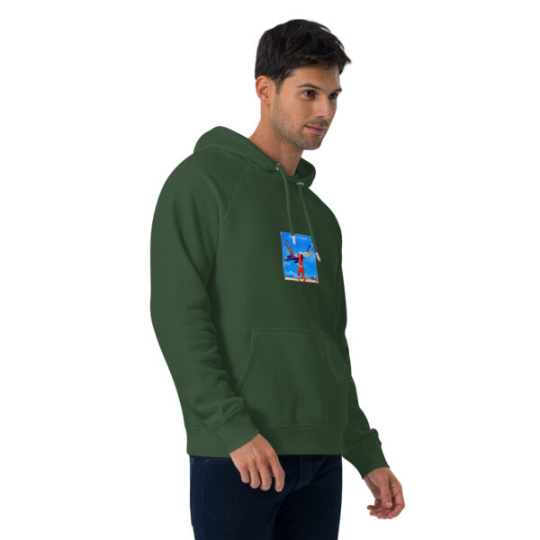 Unisex eco raglan hoodie - Image 26