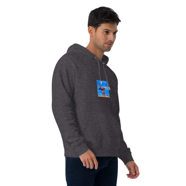 Unisex eco raglan hoodie - Image 17