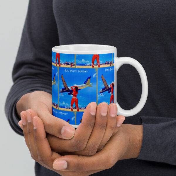 White glossy mug - Image 2